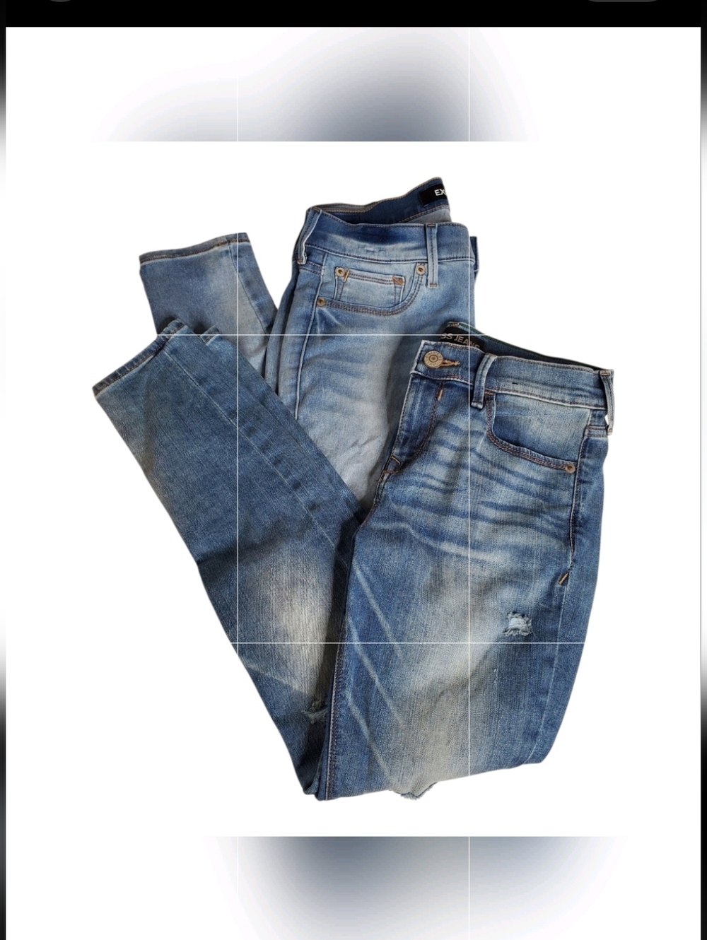 Express 3 Pairs Of Jeans Midrise Skinny